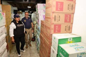 La Autoridad Aduanas mantiene los operativos de decomiso de cigarrillo ilegal.