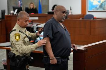 El fallo de un tribunal de Las Vegas se produjo después de que un jurado encontrara a Davis culpable del crimen, tras varias horas de deliberación en agosto.