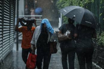 Las lluvias se mantendrá a lo largo de la semana.