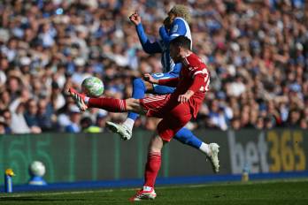 El Liverpool cayó 2-1 contra el Brighton.