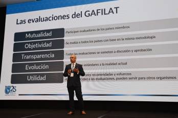 Guillermo Hernández Rodríguez, experto de la Secretaría Ejecutiva del GAFILAT.