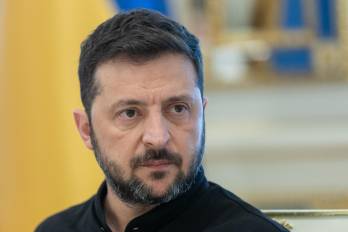 “Es completamente normal que la gente reaccione cuando no quiere algo o cuando no le gusta”, comentó el presidente ucraniano.