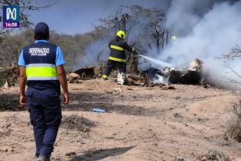 El accidente se registró en la tarde de este sábado.