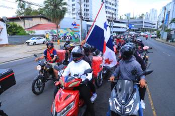 Los motorizados de PedidosYa se declararon en paro desde el pasado 13 de abril.