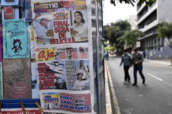 Roberto Sánchez mantiene una ventaja de apenas 20.000 votos sobre Keiko Fujimori con el 96% de las actas escrutadas.