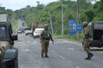 Unidades del Senafront lograron reabrir, este domingo 01 de junio, la vía en Arimae, Darién.