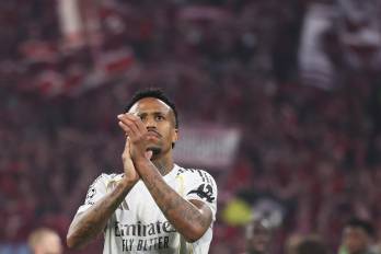 Eder Militao, del Real Madrid.