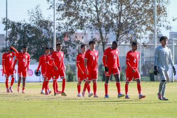 El equipo sub-17 viene de disputar el Torneo del Sol 2026 en México.