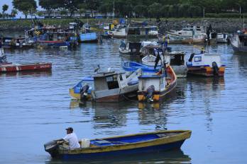 Muelle Público del Mercado de Marisco, ubicado en la ciudad de Panamá.