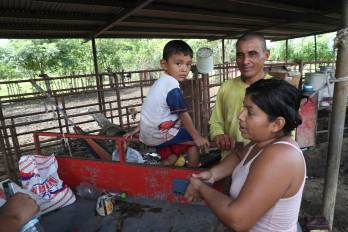 El terremoto dejó miedo, grietas y familias sin agua