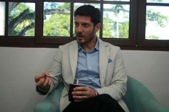 Nahuel Arena, jefe de la Oficina Regional de la Oficina de las Naciones Unidas para la Reducción del Riesgo de Desastres para América Latina y el Caribe.