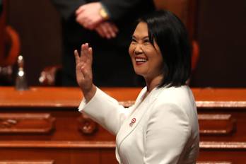 La presidenta electa de Perú, Keiko Fujimori.