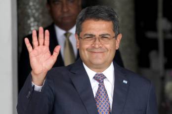 El expresidente de Honduras, Juan Orlando Hernández.
