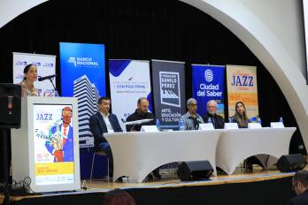 La conferencia de prensa se llevó a cabo ayer en el Centro de Convenciones de la Ciudad del Saber.