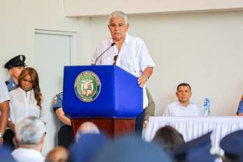 En la imagen el presidente de la República, José Raúl Mulino.