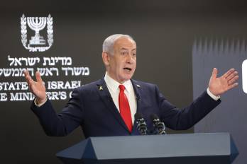 El primer ministro israelí, Benjamin Netanyahu.