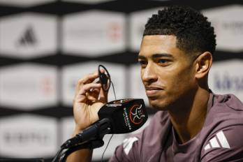 El centrocampista del Real Madrid, Jude Bellingham.