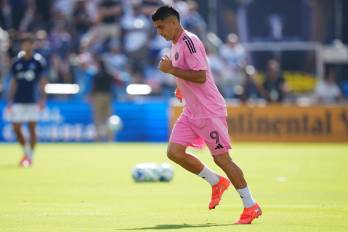 El delantero del Inter Miami, Luis Suárez.