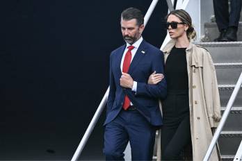 El mandatario no asistió a la boda de Donald Trump Jr. y Bettina Trump, según la Casa Blanca.