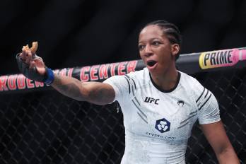 La peleadora panameña de la UFC, Joselyne Edwards.
