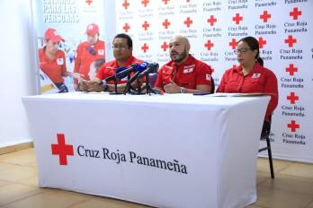 Conferencia de la Cruz Roja Panameña.