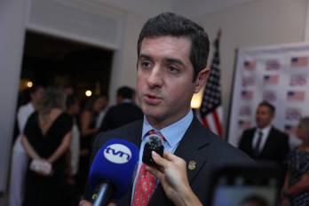 El vicecanciller Carlos Hoyos.