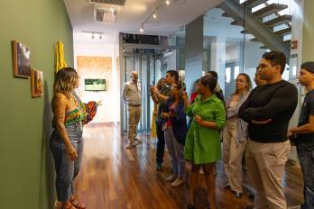 La exposición ‘La dimensión de lo invisible’ es una de las ofertas principales culturales de la Casa del Soldado.