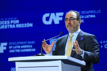 El presidente Ejecutivo de CAF, Sergio Díaz-Granados.