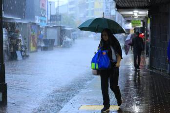 Clima inestable con lluvias en distintas regiones del país
