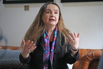 La directora de la Unión Internacional para la Conservación de la Naturaleza, Grethel Aguilar