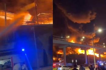 Las autoridades iniciaron las investigaciones correspondientes para determinar qué provocó el incendio.