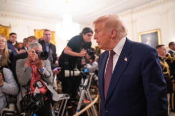 El presidente de Estados Unidos, Donald Trump, en Washington, D.C., EE.UU.