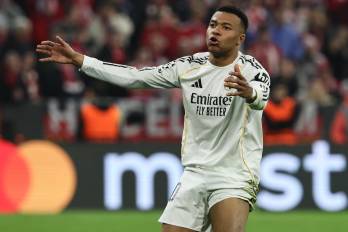 El francés, Kylian Mbappé.