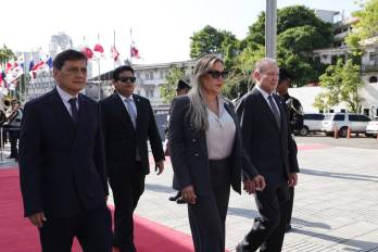La directiva de la Asamblea Nacional encabezada por la diputada Shirley Castañedas.
