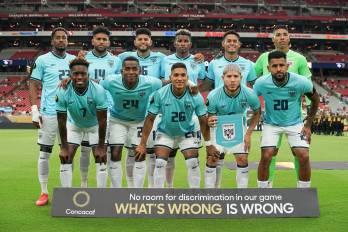 Selección de Panamá que enfrenta a Honduras en los cuartos de final de la Copa Oro 2025.