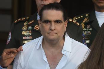 Fotografía de archivo del 20 de diciembre de 2023 del empresario colombiano Alex Saab en Caracas (Venezuela).