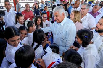 Mulino manifestó que se trata de un centro educativo de primer mundo.