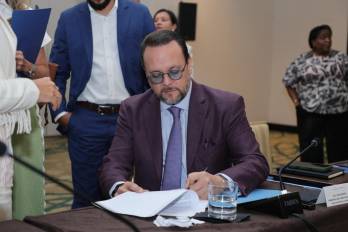 El ministro Comercio e Industrias, Julio Moltó, presentó la propuesta del Plan Operativo de Facilitación del Comercio de Panamá 2026-2027.