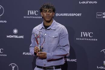 El delantero del FC Barcelona Lamine Yamal.