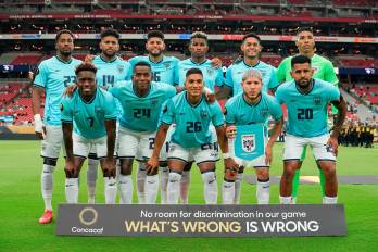 Selección de Panamá que enfrenta a Honduras en los cuartos de final de la Copa Oro 2025.