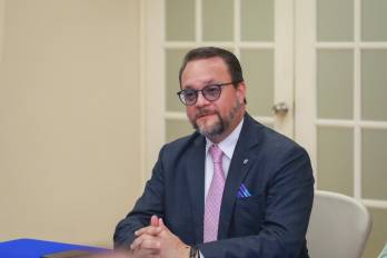 Julio Moltó, titular del Ministerio de Comercio e Industrias.
