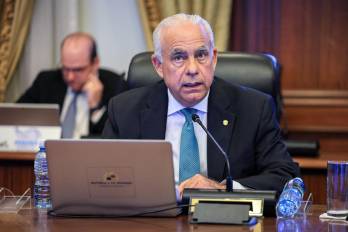 Roberto Linares, titular del Ministerio de Desarrollo Agropecuario en una imagen de archivo.