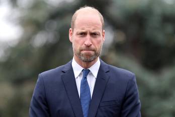 El príncipe Guillermo asistió a la inauguración del Memorial Humanitario Global en Londres el 1 de octubre de 2025.