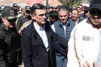 El presidente de Bolivia, Rodrigo Paz.