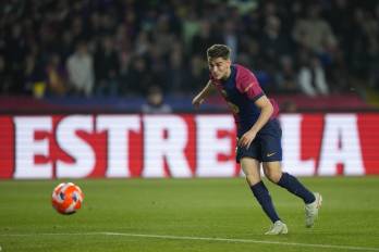 El centrocampista del FC Barcelona, Pablo Gavi.