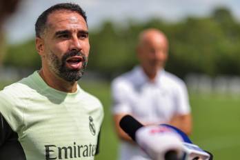 El jugador del Real Madrid, Dani Carvajal.