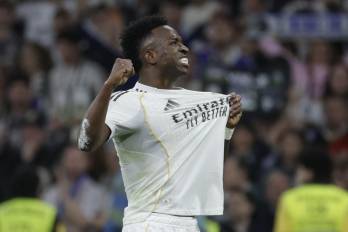 El delantero del Real Madrid, Vinícius Junior.