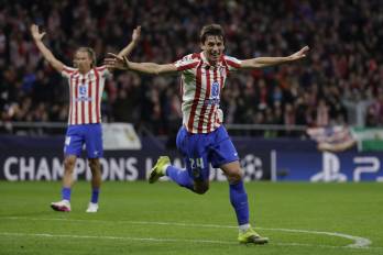 El jugador del Atlético de Madrid, Robin Le Normand.