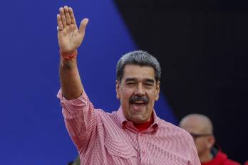 Maduro también pidió bendiciones para Venezuela y los pueblos del mundo.