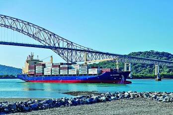 Por el Canal de Panamá cruza el 6 % del comercio global.